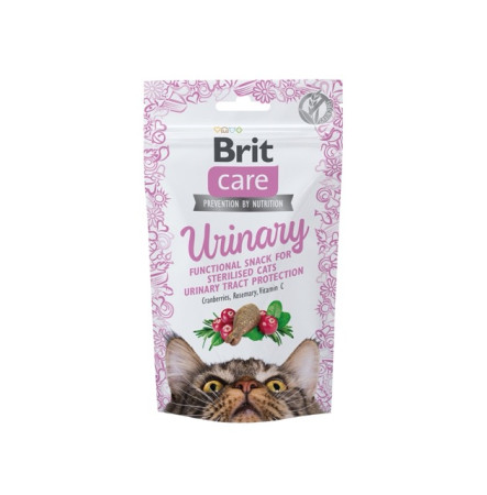 Brit Care Cat Snack Urinary Ласощі для здоров'я сечовидільної системи у котів 50 г